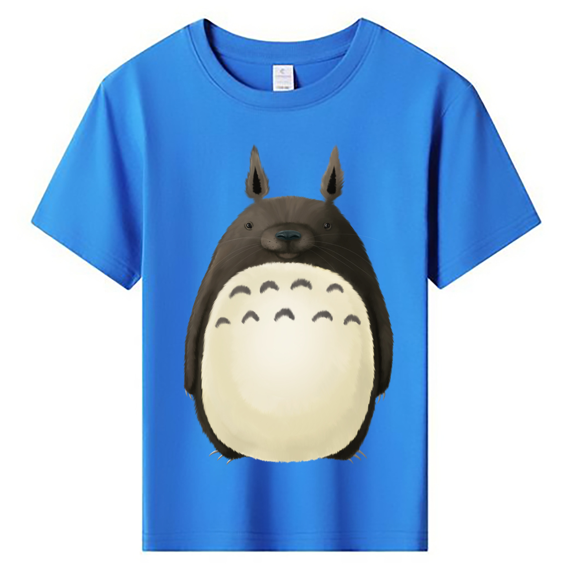 （画像用） となりのトトロ 草壁メイ 草壁サツキ My Neighbor Totoro Satsuki Kusakabe Mei Kusakabe 綿100％キッズTシャツ（フロントプリント）